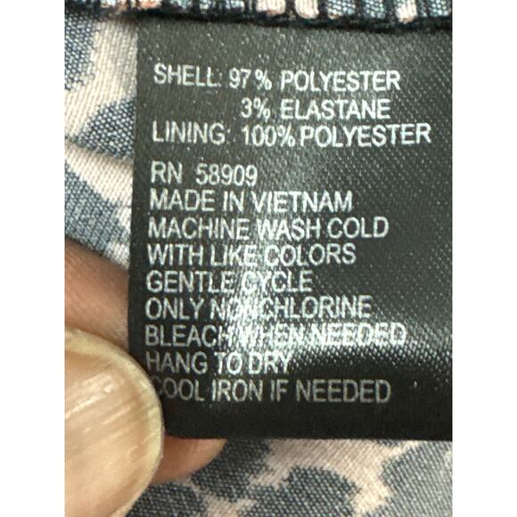 Gianni Bini Canyon Sunset Cheetah Print Puff Sleeve Dress Size 2 NWT DRS Sawyer - Picture 7 of 7